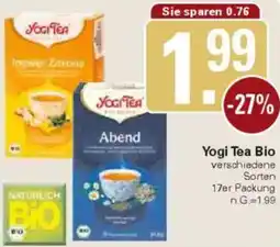 WEZ Yogi Tea Bio Angebot