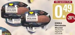 WEZ EDEKA Herzstücke Mousse Angebot