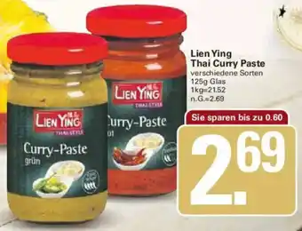 WEZ Lien Ying Thai Curry Paste Angebot