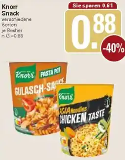 WEZ Knorr Snack Angebot