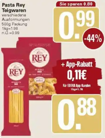 WEZ Pasta Rey Teigwaren Angebot