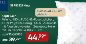 Galeria Billerbeck Kopfkissen Angebot