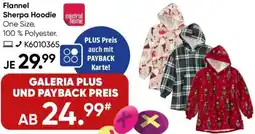 Galeria Flannel Sherpa Hoodie Angebot