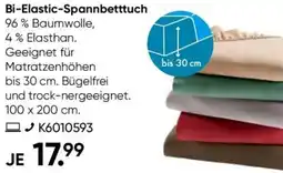 Galeria GALERIA essentials Bi-Elastic-Spannbetttuch Angebot