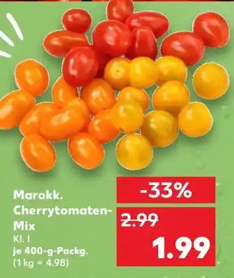 Kaufland Marokk. Cherrytomaten- Mix Angebot