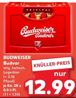 Kaufland BUDWEISER Budvar Angebot