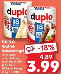 Kaufland DUPLO Waffel- Schokoriegel Angebot