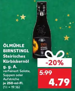 Kaufland ÖLMÜHLE BIRNSTINGL Steirisches Kürbiskernöl g. g. A. Angebot
