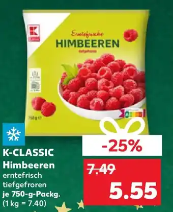 Kaufland K-CLASSIC Himbeeren Angebot