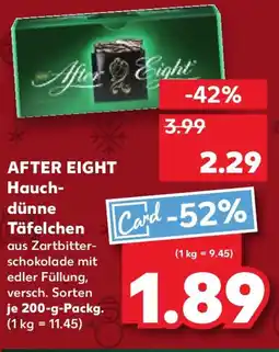 Kaufland AFTER EIGHT Hauch- dünne Täfelchen Angebot