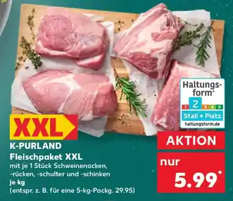 Kaufland K-PURLAND Fleischpaket XXL Angebot