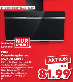 Kaufland PKM Dunstabzugshaube S23-60 ABPX Angebot