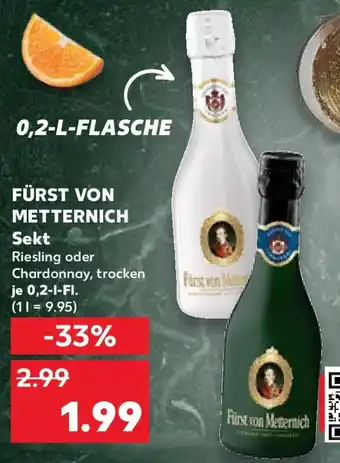 Kaufland FÜRST VON METTERNICH Sekt Angebot