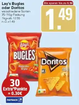 WEZ Lay's Bugles oder Doritos Angebot