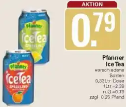 WEZ Pfanner Ice Tea Angebot