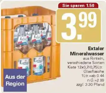WEZ Extaler Mineralwasser Angebot