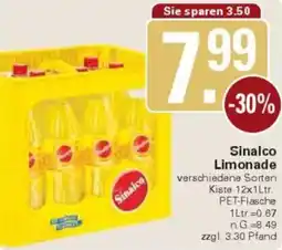 WEZ Sinalco Limonade Angebot