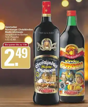 WEZ Gerstacker Nürnberger Christkindles Markt-Glühwein Angebot