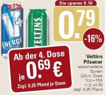 WEZ Veltins Pilsener Angebot