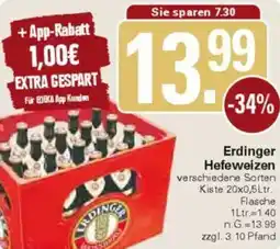 WEZ Erdinger Hefeweizen Angebot