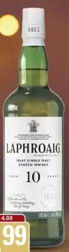 WEZ Laphroaig Single Malt Scotch Whisky Angebot