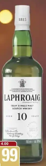 WEZ Laphroaig Single Malt Scotch Whisky Angebot