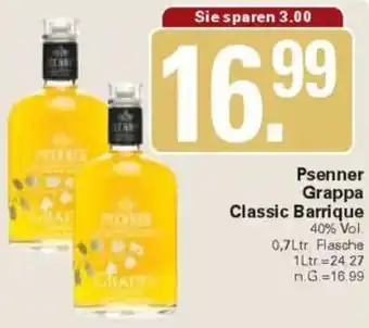 WEZ Psenner Grappa Classic Barrique Angebot