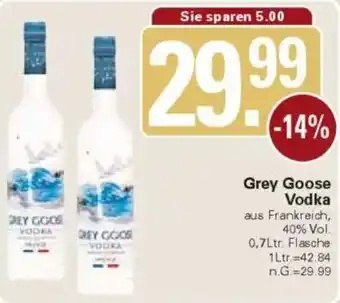WEZ Grey Goose Vodka Angebot