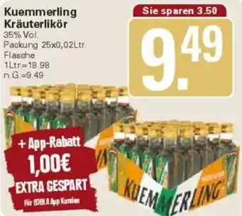 WEZ Kuemmerling Kräuterlikör Angebot