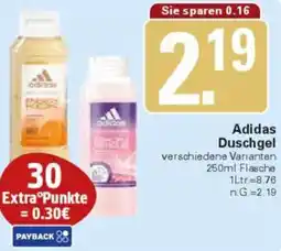 WEZ Adidas Duschgel Angebot