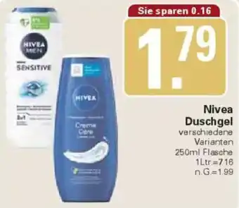 WEZ Nivea Duschgel Angebot