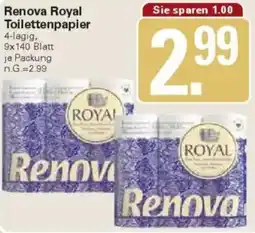 WEZ Renova Royal Toilettenpapier Angebot