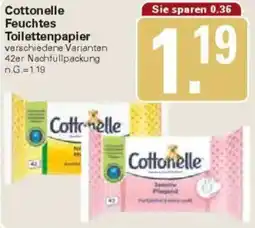 WEZ Cottonelle Feuchtes Toilettenpapier Angebot