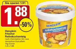 WEZ Henglein Frischer Reibekuchenteig Angebot