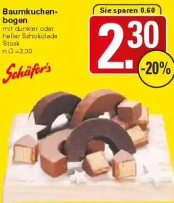 WEZ Schäfer's Baumkuchenbogen Angebot
