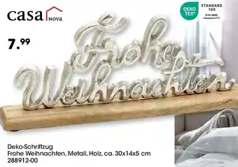 Möbel Martin Casa Nova Deko-Schriftzug Angebot