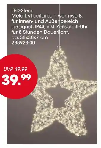 Möbel Martin LED-Stern Angebot