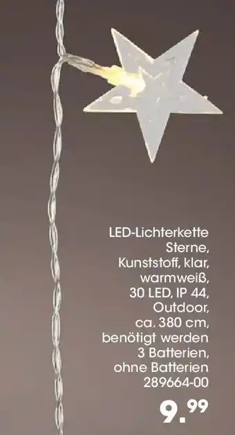 Möbel Martin LED-Lichterkette Sterne Angebot