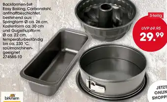 Möbel Martin Birkmann Backformen-Set Angebot