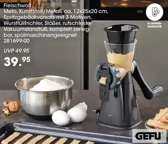 Möbel Martin GEFU Fleischwolf Meto Angebot