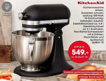 Möbel Martin KitchenAid Küchenmaschine Artisan Angebot