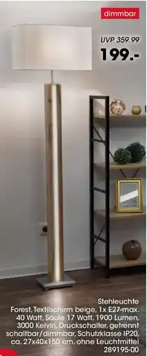 Möbel Martin Stehleuchte Angebot