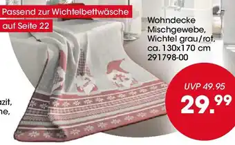 Möbel Martin Wohndecke Mischgewebe Angebot