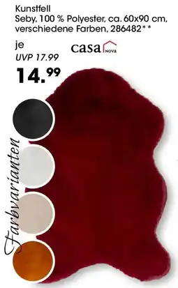 Möbel Martin Casa Nova Kunstfell Angebot