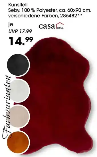 Möbel Martin Casa Nova Kunstfell Angebot