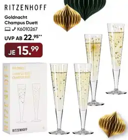 Galeria RITZENHOFF Goldnacht Champus Duett Angebot
