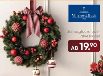 Galeria Villeroy & Boch Jahresglocke oder Jahreskugel Angebot