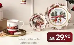 Galeria Villeroy & Boch Jahresteller oder Jahresbecher Angebot