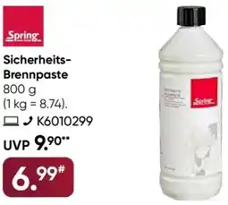 Galeria Spring Sicherheits Brennpaste Angebot