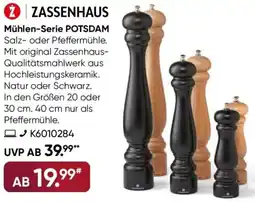 Galeria ZASSENHAUS Mühlen-Serie POTSDAM Angebot